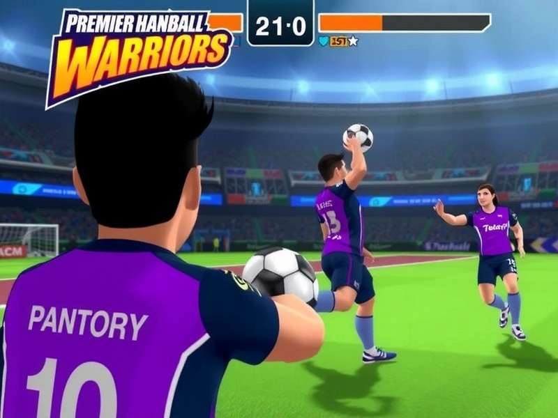 Premier Handball Warriors in Action Premier Handball Warriors Gameplay